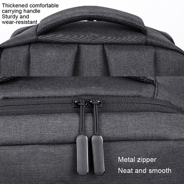 OUMANTU 9002-1 Shoulder Bag Laptop Computer Backpack(Gray)