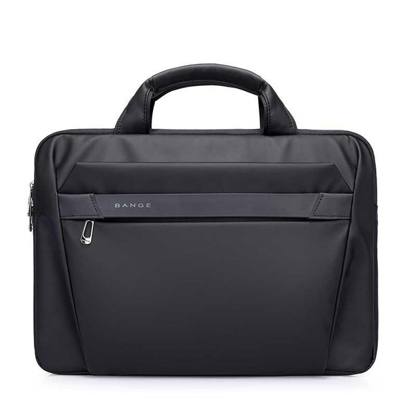 BANGE BG-2558 Large-capacity Waterproof and Wear-resistant Laptop Handbag, Size: S (Black)