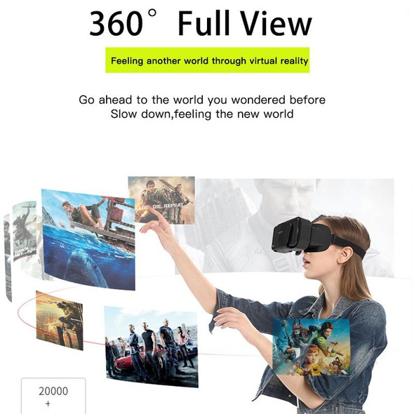 VRSHINECON G10 Headwear 3D Virtual VR Glasses