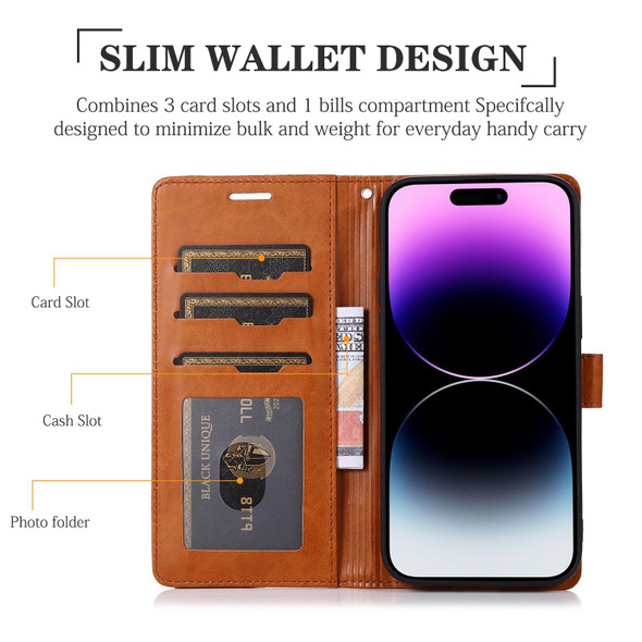 For Xiaomi Redmi Note 10 5G Splicing Leather Phone Case(Brown)