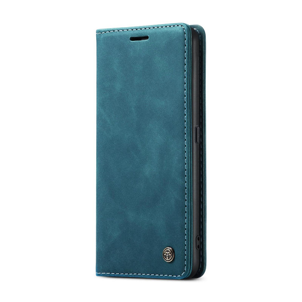 CaseMe 013 Multifunctional Horizontal Flip Leatherette Phone Case For OPPO F19/F19S/A74 4G/A95 4G/Reno6 Lite 4G Global(Blue)