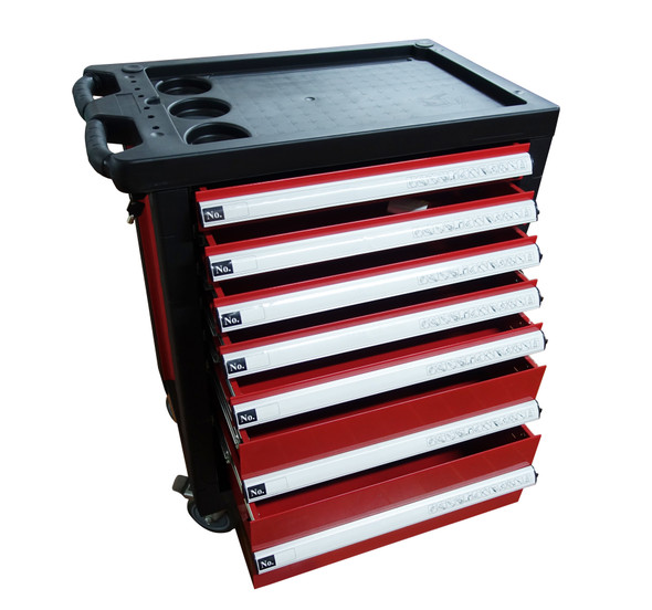 Tradetools 7 Drawer Tool Trolley Cabinet