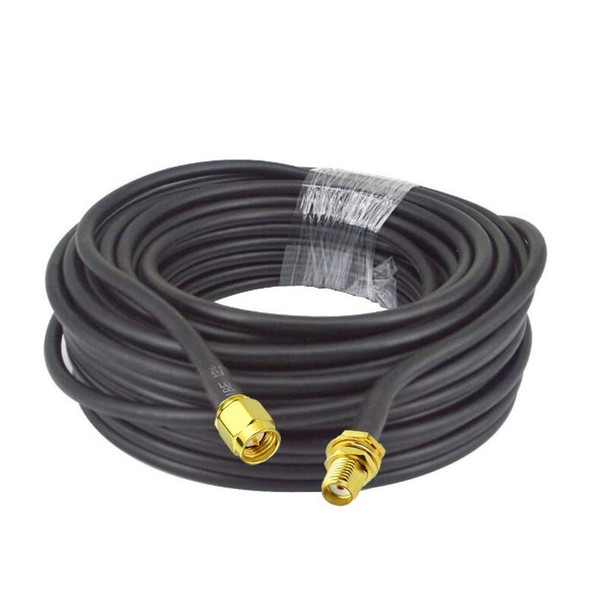 SMA Male To SMA Female RG58 Coaxial Adapter Cable, Cable Length:5m