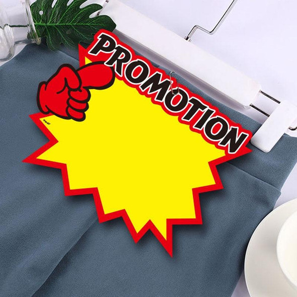 WM-306 10bags 9x7cm Explosion Sticker Product Price Tag Supermarket Price Label