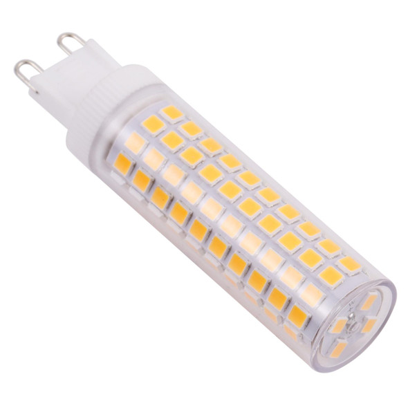 G9 124 LEDs SMD 2835 2800-3200K LED Corn Light, No Flicker, AC 85-265V (Warm White)