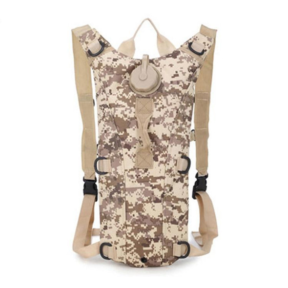 3L Outdoor Cycling Mountaineering Water Bag Duffel Backpack(Desert Digital)