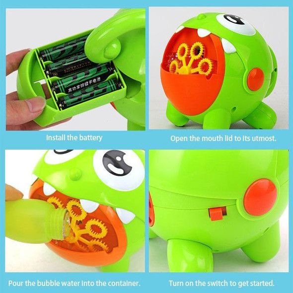 JJR/C V02 Automatic Cartoon Cute Bubble Machine