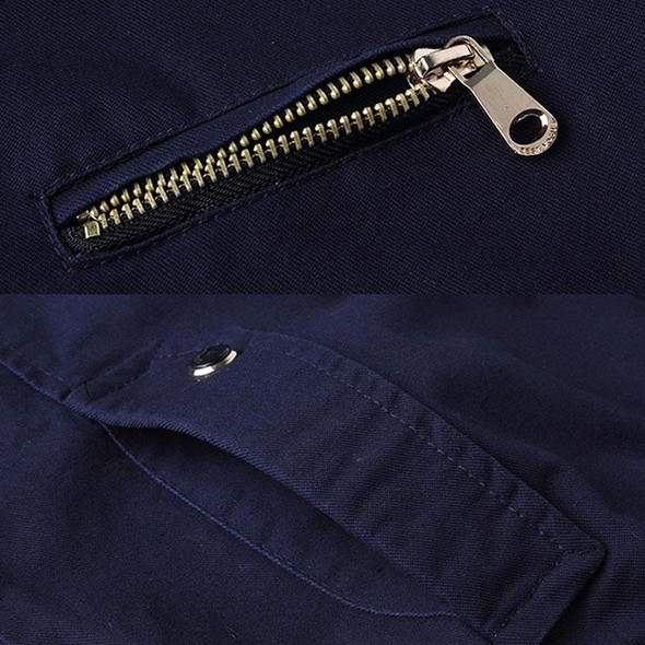 8803 Men Jacket Casual Coat, Size: XXXL(Blue)