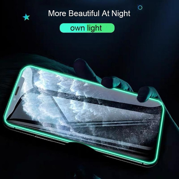 Luminous Shatterproof Airbag Tempered Glass Film - iPhone 12 / 12 Pro
