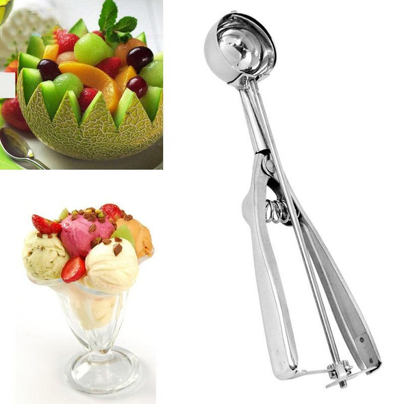 Thick Stainless Steel Ice Cream Spoon Fruit Digging Spoon 6cm