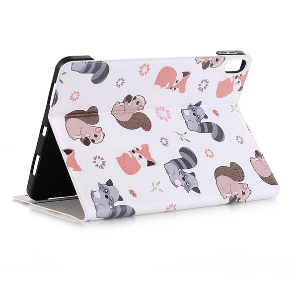 Squirrels Pattern Horizontal Flip Leather Case for iPad Pro 11 inch (2018),with Card Slots & Holder & Wallet & Photo Frame & Pen slot