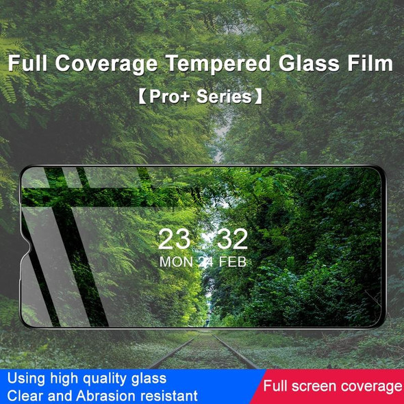 For Xiaomi Redmi Note 12 China imak 9H Surface Hardness Full Screen Tempered Glass Film Pro+ Series