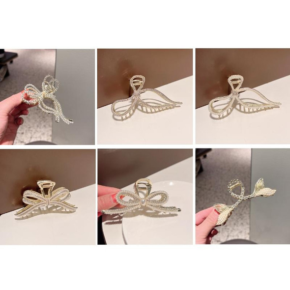 3pcs Hair Scrunchies Back Of The Head Headpiece, Styles: LD287 Pearl Pennant