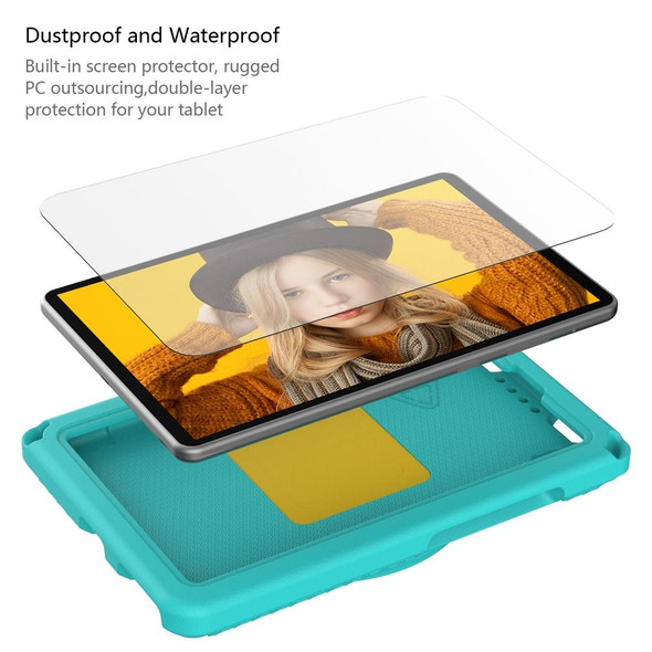 For Lenovo Tab M8 TB-8505 EVA + PC Shockproof Tablet Case without Waterproof Frame(Glacier Green)