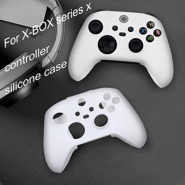 Anti-slip Silicone GamePad Protective Cover For XBOX Series X / S (White)