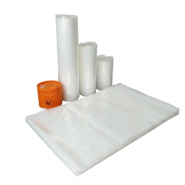 100 PCS / Set PE Clothing Packaging Bag Transparent Self-Stick Bag Jewelry Plastic Sealed Bag, Size:, Specification: 22x34cm