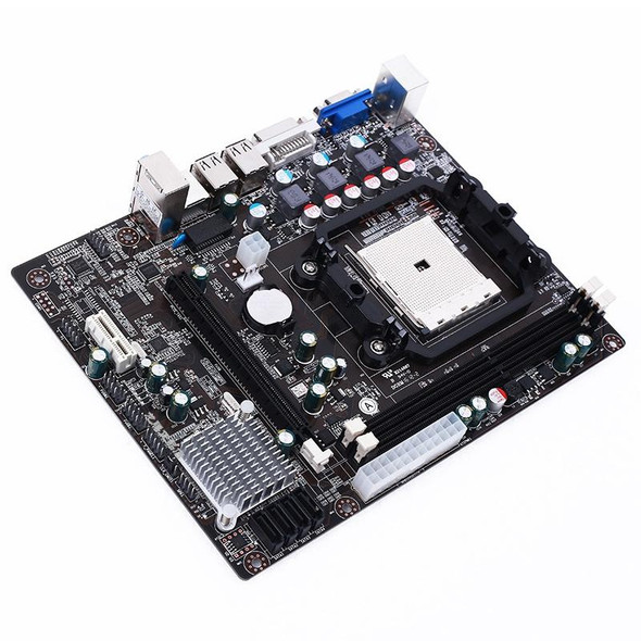 Computer Motherboard AMD A55 FM1 DDR3 Supports X4 631 / 641 A / E Series with Graphics Interface