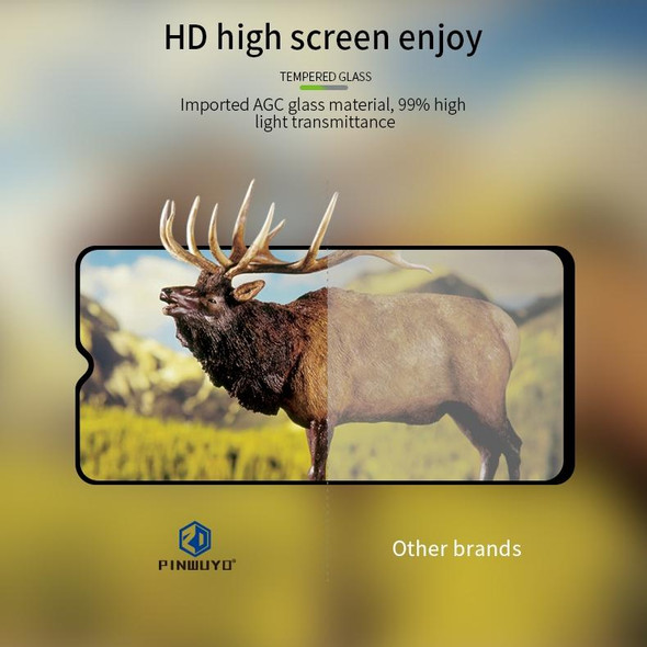 For Nokia G60 PINWUYO 9H 2.5D Full Screen Tempered Glass Film(Black)