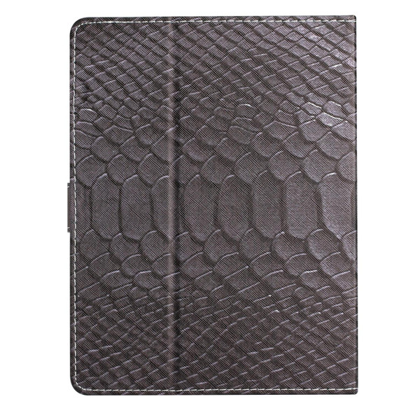 For 10 inch Tablets Solid Color Crocodile Texture Leatherette Tablet Case(Black)
