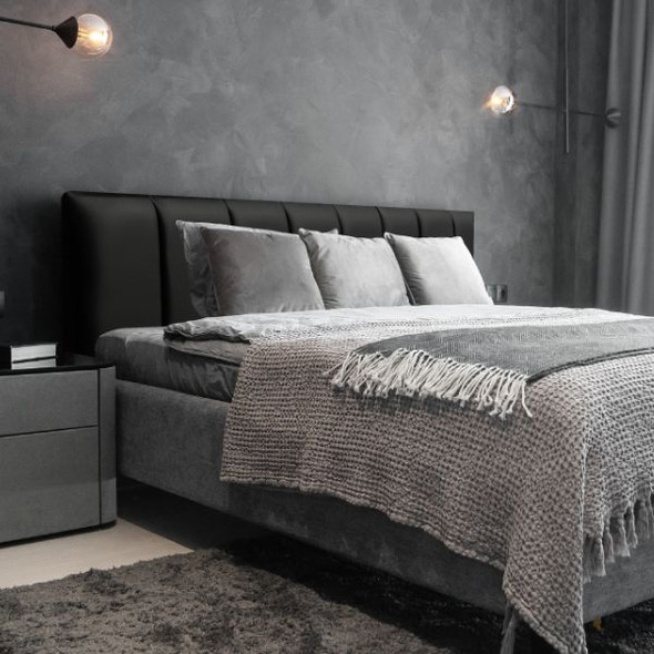 Nu Home Ava Leather Headboard - Luxurious Bedroom Elegance