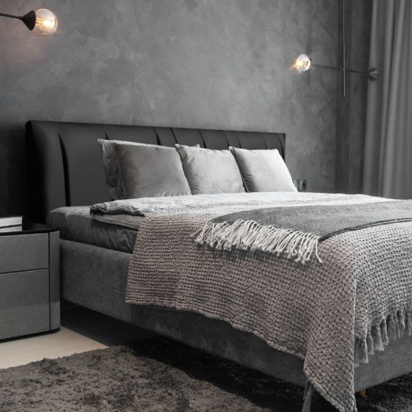 Nu Home Sky Leather Headboard - Luxury Bedroom Upgrade