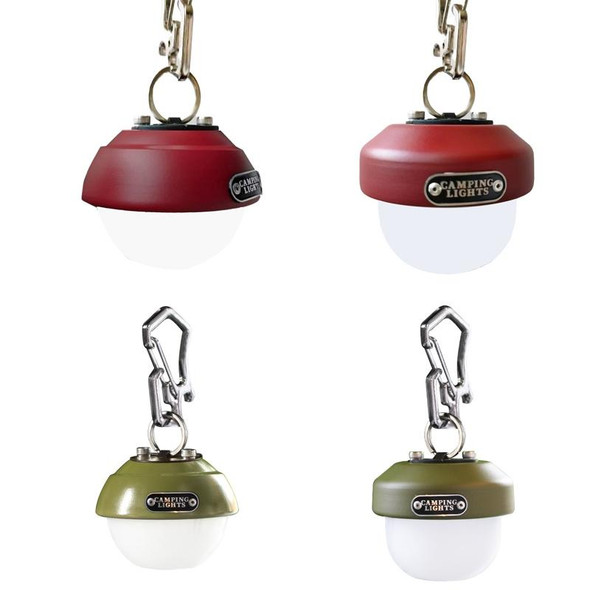 USB Outdoor Camp Lamp Multifunctional Atmosphere Emergency Night Light, Style: Strawberry (Red)