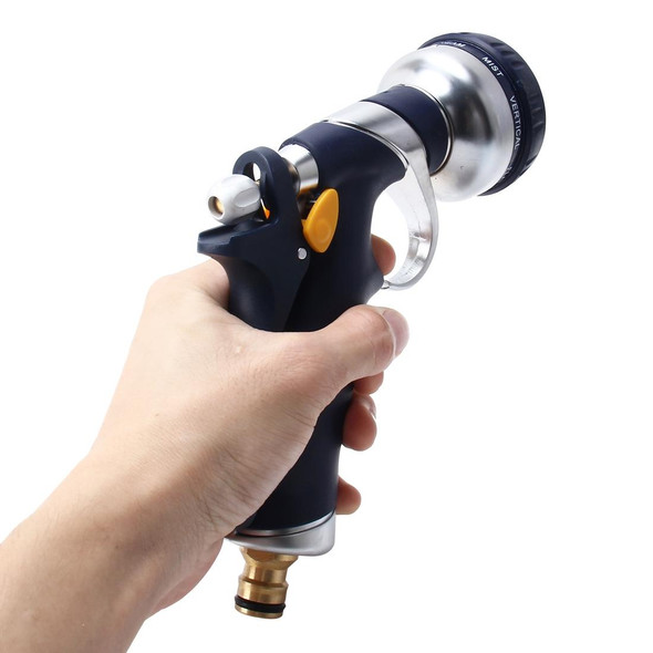 8 Function Garden Water Gun Multi-functional Spray Gun Gardening Spray Gun Watering Guns Adjustable Hose Nozzles 8 Pattern Garden Water Gun