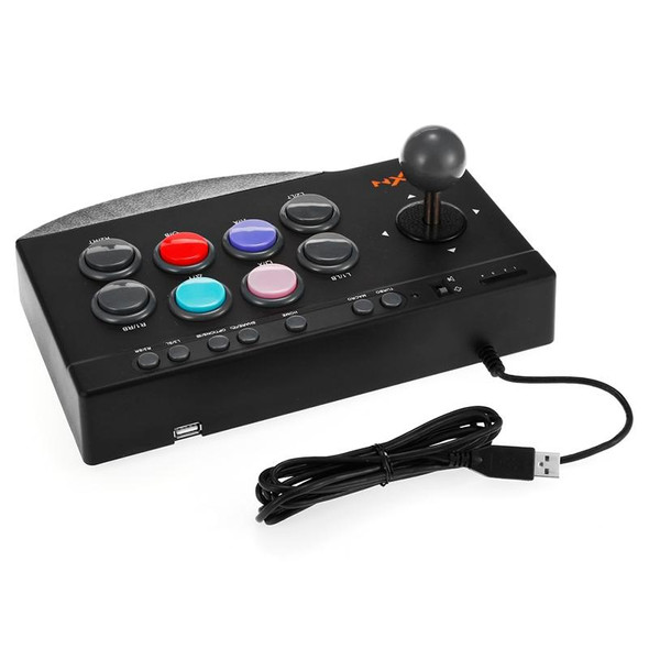 PXN PXN-0082 Gladiator Street Machine Game Handle Rocker Controller for Nintendo Switch / PC / Android System / PS3 / PS4 / XboxOne