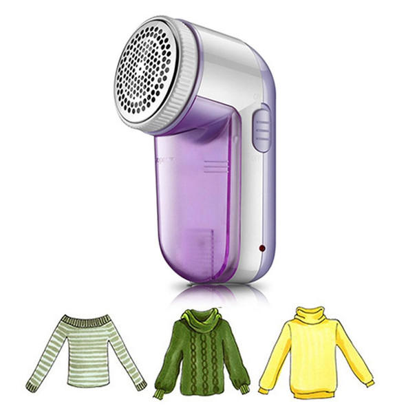 AC 100-240V Rechargeable Remove Fluff Fabric Shaver Lint Remover(Purple)