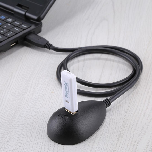 AVM USB 3.0 Male to Female Extension Data Sync Power Charge Cable Desktop Base Dock Holder, Cable Length: 80cm