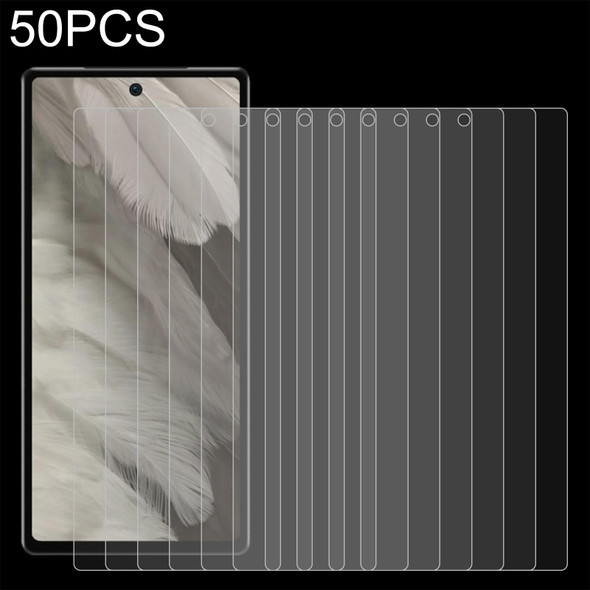 For Google Pixel 7a 50pcs 0.26mm 9H 2.5D Tempered Glass Film