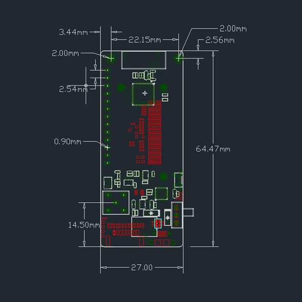 TTGO LORA32 V2.1 ESP32 0.96 inch OLED Bluetooth WiFi Wireless Module 868MHz SMA IP5306 Module with Antenna