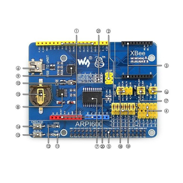 Waveshare Adapter Board for Arduino & Raspberry Pi