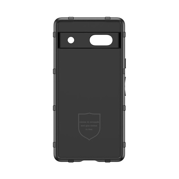 For Google Pixel 7A Full Coverage Shockproof TPU Phone Case(Black)