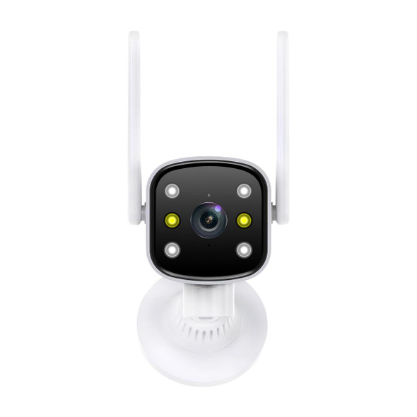 ESCAM PT301 3MP 1296P HD Indoor Wireless PTZ IP Camera IR Night Vision AI Humanoid Detection Home Security CCTV Monitor, Plug Type:US Plug(White)