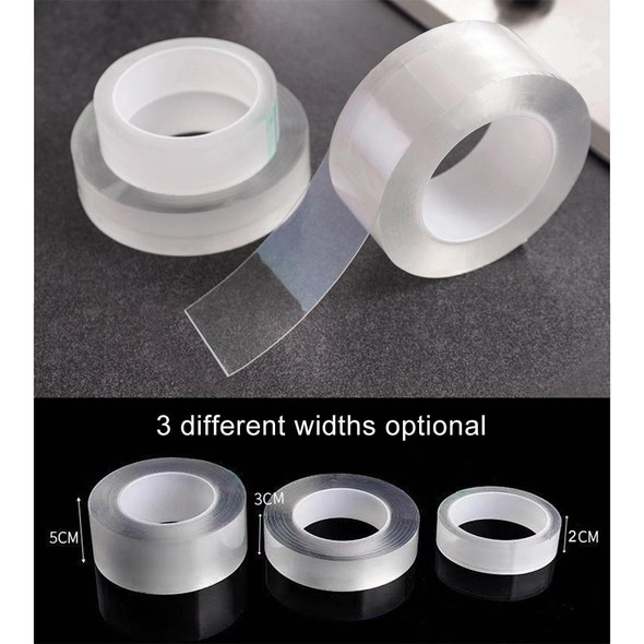 Acrylic Rubber Kitchen and Bathroom Waterproof Moisture-proof Tape Mildew Proof Stickers Size: 2cm x 3m