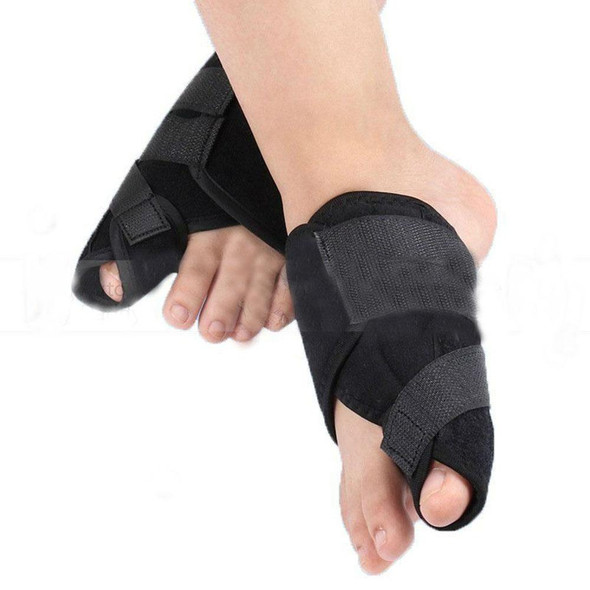 1 Pair Soft Bunion Corrector Toe Separator Splint Correction System Hallux Valgus Foot Care Pedicure Orthotics, Size:S