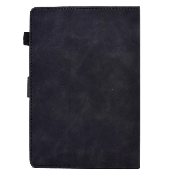 For 7 inch Tablets Tower Embossed Leatherette Tablet Case(Black)