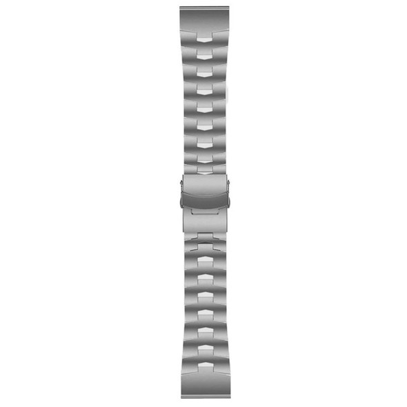 For Garmin Instinct 2 22mm Titanium Alloy Quick Release Watch Band(Titanium Gray)