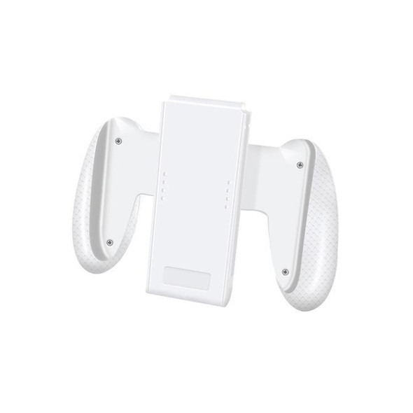 KJH NS-072 ABS Integrated Design Game Grip For Switch OLED(White)