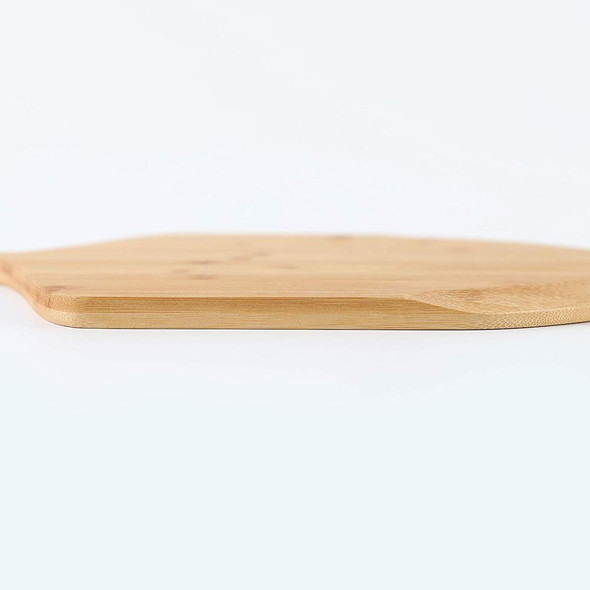 Bamboo Pizza Paddle Cheese Steak Baking Serving Tray Cutting Chopping Board 38.5x29.5x1cm