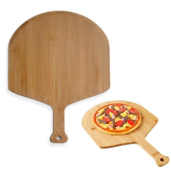 Bamboo Pizza Paddle Cheese Steak Baking Serving Tray Cutting Chopping Board 38.5x29.5x1cm