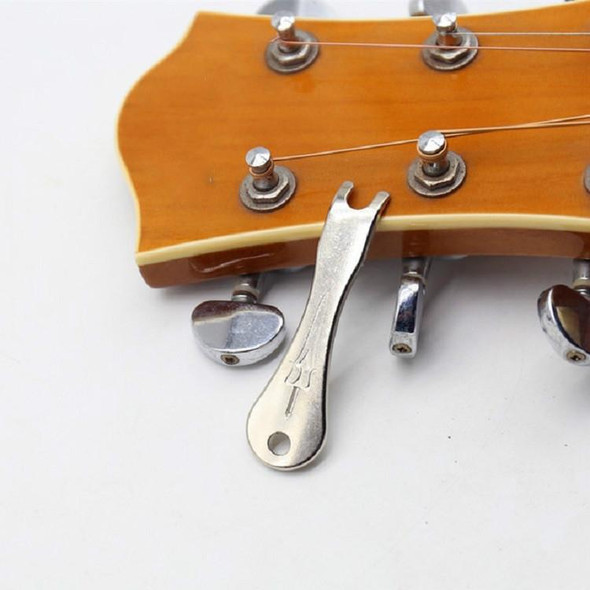 10 PCS Zinc Alloy String Puller for Guitar(As Show)