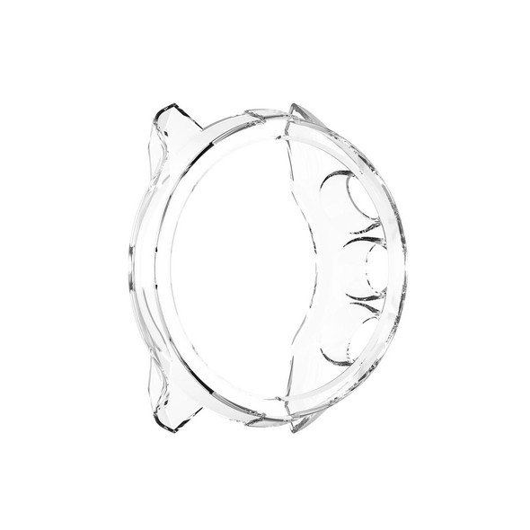 For Suunto 9 Transparent TPU Silicone Watch Case(Transparent White)