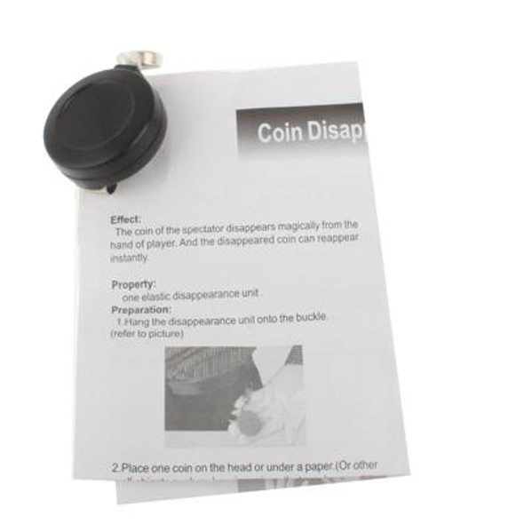 Magic Trick Toy  - Coin Disappearance(Black)