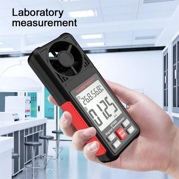 HABOTEST HT605 Portable Intelligent Digital Display Handheld Wind Speed Tester