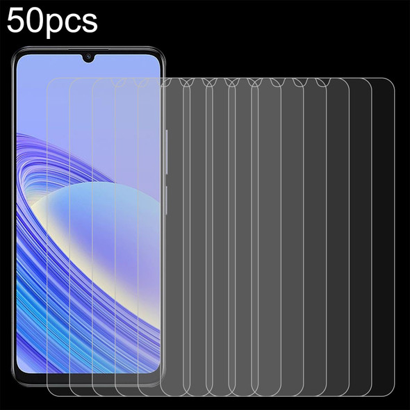 For TCL 40 SE 50pcs 0.26mm 9H 2.5D Tempered Glass Film