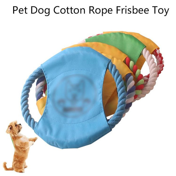 5 PCS BG-W253H Pet Dog Canvas Bite Resistant Cotton Rope Pet Training Toy Color Random Delivery(18-20cm)