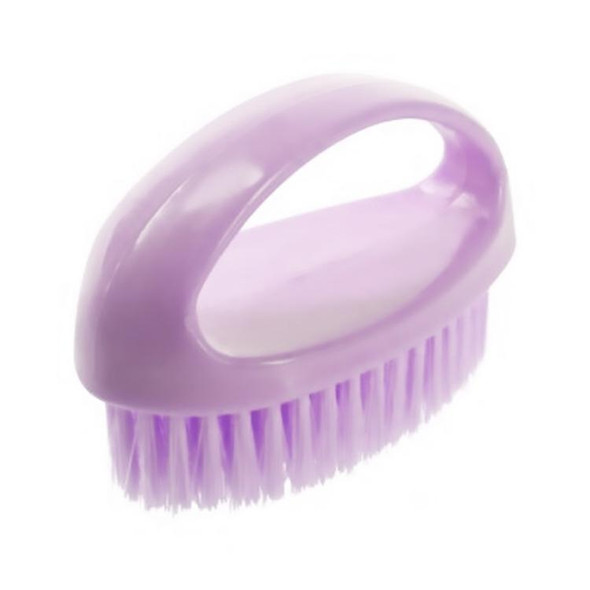 2 PCS  Multi Functional Soft Hair Laundry Washing Shoes Bathroom Cleaning Brush(Purple)