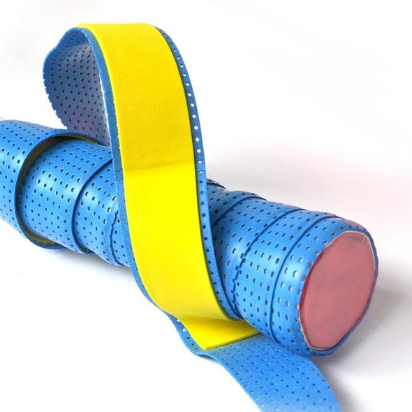 Double-layer Sweat-absorbent Anti-slip Tape for Badminton Racket / Fishing Rod, Random Color Delivery(110 x 2.5cm)